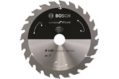 Pyörösahat - Bosch Standard for Wood -pyörösahanterä johdottomiin sahoihin 140 x 1,5 / 1 x 20 T24 - 2608837671