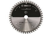 Pyörösahat - Bosch Standard for Wood -pyörösahanterä johdottomiin sahoihin 184 x 1,6 / 1,1 x 20 T48 - 2608837703