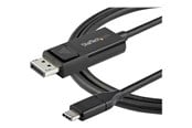 USB kaapelit - StarTech.com 3.3 ft. (1 m) USB-C to DisplayPort 1.2 Cable - Bi-Directional - USB / DisplayPort cable - 1 m - CDP2DP1MBD