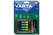 Akut ja Paristot - VARTA LCD-älylaturi+ sisältää 4 akkua, joiden kapasiteetti on 2100 mA. - 57684101441