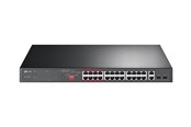 Kytkimet - TP-Link TL-SL1226P 24-portin 10/100Mbps + 2-portin Gigabit Unmanaged PoE+ kytkin - TL-SL1226P