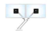 Näytön kiinnitys - Ergotron MXV-työpöydän kaksimonitorinen varsi alapuolisella C-puristimella - työpöytäkiinnitys - 45-518-216