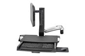 Näytön kiinnitys - Ergotron StyleView Combo Arm with Worksurface & Pan -työasema - 45-583-026