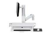 Näytön kiinnitys - Ergotron StyleView Combo Arm with Worksurface & Pan - 45-583-216