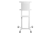 Seinäkiinnitys, AV-kiinnikkeet & AV-kalusteet - Neomounts NS-M1250WHITE Mobile Flat Screen Floor Sta - Max 70 kg - recommended for 70" - NS-M1250WHITE