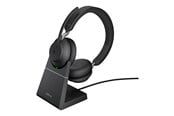 Kuulokkeet - Jabra Evolve2 65 Link380a ms Stereo Stand Musta - 26599-999-989