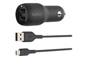 Puhelin - Adapterit & Laturit - Belkin BOOST CHARGE Dual Charger - CCB001BTBK