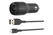 Puhelin - Adapterit & Laturit - Belkin BOOST CHARGE Dual Charger - CCD001bt1MBK