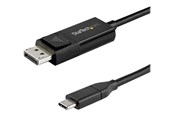 Audiokaapelit - StarTech.com 6,6 jalkaa (2 m) USB C - DisplayPort 1.4 -kaapeli - kaksisuuntainen - USB / DisplayPort-kaapeli - 2 m - CDP2DP142MBD