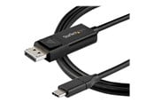 USB kaapelit - StarTech.com 3.3 ft. (1 m) USB C to DisplayPort 1.4 Cable - Bidirectional - USB / DisplayPort cable - 1 m - CDP2DP141MBD