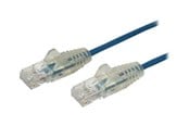 Verkkokaapelit - StarTech.com 1m CAT6 Cable - Sininen Slim CAT6 Patch Cord - Snagless - LSZH - patch cable - 1 m - Sininen - Sininen - 1m - N6PAT100CMBLS
