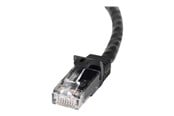 Verkkokaapelit - StarTech.com Cat6 Ethernet Cable - 30.5 m - black - Musta - 30m - N6PATCH100BK