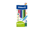 Harrastustarvikkeet - Pelikan 12 col.Pencils standard long BS12LN - 100401614