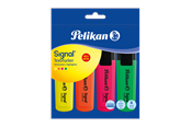 Kirjoitus- ja piirustustarvikkeet - Pelikan Signal Highlighter Assort. Polybag 4pcs - 100401630