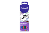 Harrastustarvikkeet - Pelikan Fineliner 96 assorted in 6pcs.-wallet - 940650