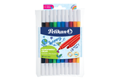 Harrastustarvikkeet - Pelikan Fibre-tip pens Colorella-Duo C407/10 - 973172