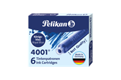 Kirjoitus- ja piirustustarvikkeet - Pelikan Ink Cartridges TP/6 Ink 4001® Royal Blue - 100401545