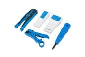 Lisätarvikkeet - Lanberg NT-0302 Network Toolkit RJ45 RJ11 Cable Tester - Crimping Stripping LSA-Insertion Tool - NT-0302