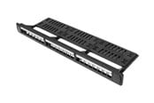 Lisätarvikkeet - Lanberg PPKS-1124-B - patch panel (blank) - 1U - 19" - PPKS-1124-B