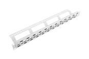 Lisätarvikkeet - Lanberg PPKS-1224-S - patch panel (blank) - 1U - 19" - PPKS-1224-S
