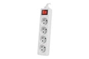 Virtakaapelit (ulkoinen) - Lanberg - power strip - 2500 Watt - PS1-04E-0150-W