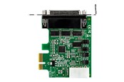 Verkkokortit (verkkosovittimet, tulostuspalvelimet jne.) - StarTech.com 4-porttinen PCI Express RS232 sarjaporttiadapterikortti - 16950 UART - sarjaporttiadapteri - PEX4S953LP