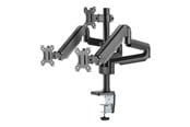 Näytön kiinnitys - Deltaco Office triple hydraulisk monitor-arm 17"-27" - ARM-0352