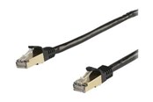 Verkkokaapelit - StarTech.com 10m CAT6a Ethernet Cable - Musta RJ45 Shielded Cable Snagless - patch cable - 10 m - Musta - Musta - 10m - 6ASPAT10MBK