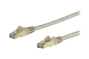 Verkkokaapelit - StarTech.com 7m CAT6a Ethernet Cable - Harmaa RJ45 Shielded Cable Snagless - patch cable - 7 m - Harmaa - Harmaa - 7m - 6ASPAT7MGR
