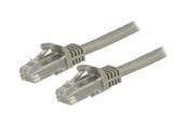 Verkkokaapelit - StarTech.com 7.5 m CAT6 Cable - Harmaa Patch Cord - Snagless - ETL Verified - patch cable - 7.5 m - Harmaa - Harmaa - 7.5m - N6PATC750CMGR