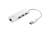 USB hub - LevelOne USB-0503 - keskusyksikkö - 3 porttia USB hub - 3 porttia - Valkoinen - USB-0503