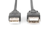 USB kaapelit - DIGITUS USB 2.0 Extension Cable - 3m - AK-300202-030-S