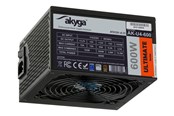 Virtalähde - Akyga AKY AK-U4-600 Ultimate ATX Power Supply 600W Virtalähde - 600 Watt - 120 mm - ATX 2.31 - 80 Plus Pronssi sertifioitu - AK-U4-600