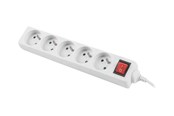 Virtakaapelit (ulkoinen) - Lanberg - power strip - PS1-05E-0150-W