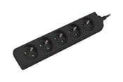 Virtakaapelit (ulkoinen) - Lanberg - power strip - PS0-05E-0300-BK