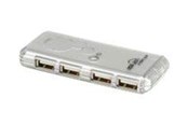 USB hub - Value USB 2.0 Notebook Hub USB hub - 4 porttia - hopea - 14.99.5015