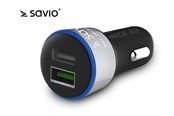 Puhelin - Adapterit & Laturit - Savio SA-06/B car power adapter - SA-06/B