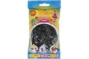 Luovat leikit - Hama Ironing beads - Black 1000 pcs - 207-18