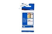 Paperit, valokuvapaperit ja tarrat - Brother TZe tape 24mmx8m non laminated blck/wht - TZN251