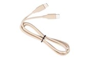 USB kaapelit - Jabra Evolve2 USB Cable USB-C to USB-C 1.2m Beige - 14208-34