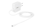 Puhelin - Adapterit & Laturit - StarTech.com USB C Wall Charger - 60W PD 1m cable - Portable Travel USB Type C Fast Charge Universal Laptop Adapter - USB IF/CE Certified (WCH1CEU) power adapter - WCH1CEU