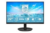 Näyttö - 22" Philips V-line 221V8A - 1920x1080 (FHD) - 75Hz - VA - 221V8A/00