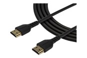 Näyttökaapeli - StarTech.com HDMI 2.0 Cable - Premium 4K 60Hz High Speed HDMI Cord with Ethernet - For Computer Monitor or TV (RHDMM1MP) - HDMI with Ethernet cable - 1 m - RHDMM1MP