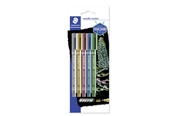 Kirjoitus- ja piirustustarvikkeet - Staedtler Merkitsemiskynät  metallinhohtoiset 5 kpl BC - 8323-S BK5