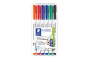 Kirjoitus- ja piirustustarvikkeet - Staedtler Marker Lumocolor Valkoinen pen 6pcs.box - 301 WP6
