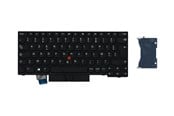 Näppäimistöt - Lenovo - notebook replacement keyboard - with Trackpoint - France - black - Kannettavan tietokoneen näppäimistö – vaihtoon - Ranskalainen - Musta - 01YP011