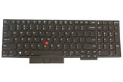Näppäimistöt - Lenovo Chicony - Kannettavan tietokoneen näppäimistö – vaihtoon - Suomalainen - Musta - 01YP625
