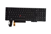 Näppäimistöt - Lenovo Chicony - Kannettavan tietokoneen näppäimistö – vaihtoon - Saksa - Musta - 01YP612