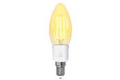 Smart Home - Älykoti - Deltaco SMART HOME LED-älylamppu, hehkulankajäljitelmä, E14, valkoinen - SH-LFE14C35