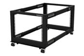 Räkit - Rack - StarTech.com 8U Open Frame Rack - 4 Post - 22-40 in. Adjustable Depth rack - 8U - 4POSTRACK8U